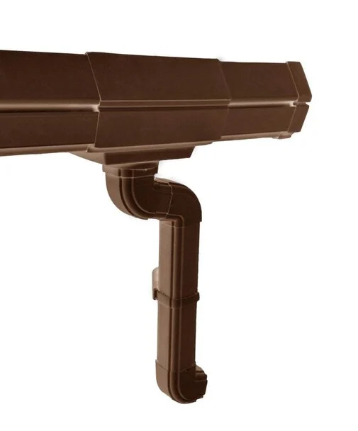 OS-RFT-068 · Modular rainwater gutter · Reddish Brown