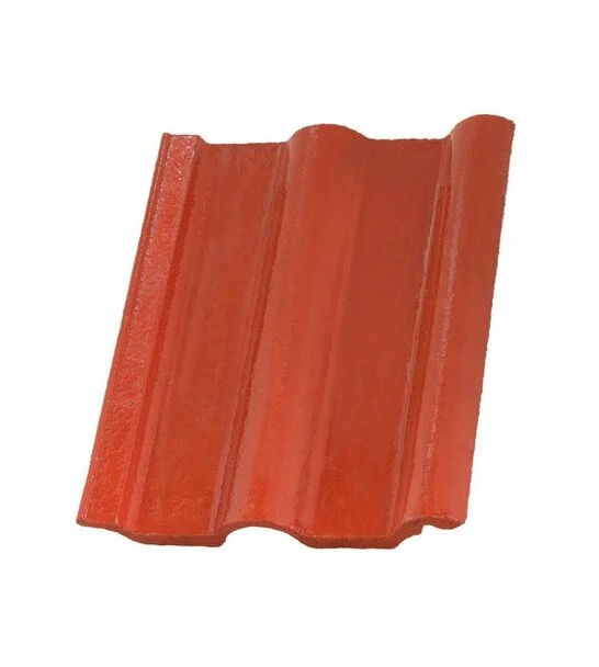 OS-RFT-024 · Lightweight-profile roof tile · Fiery Red