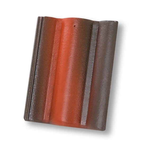 OS-RFT-004 · Double-groove roof tile · Antique Red
