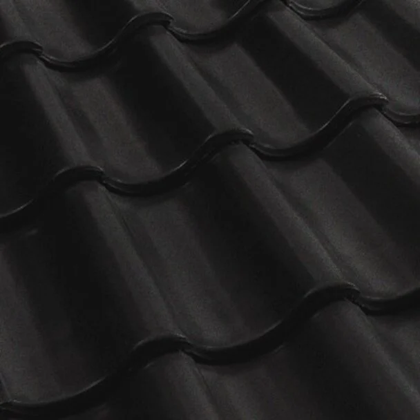 OS-RFT-037 · S-profile clay roof tile · Charcoal