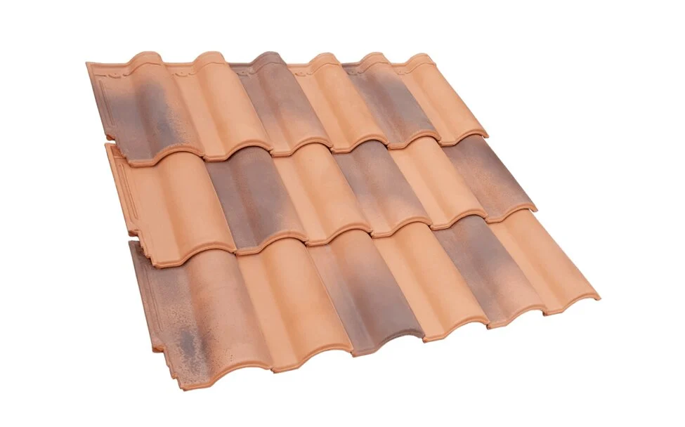OS-RFT-036 · Flexible-laying clay roof tile · Vintage