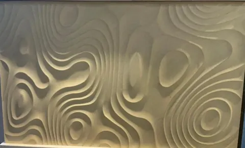 Organic Wave Landscape Stone Relief — OS-SM-019