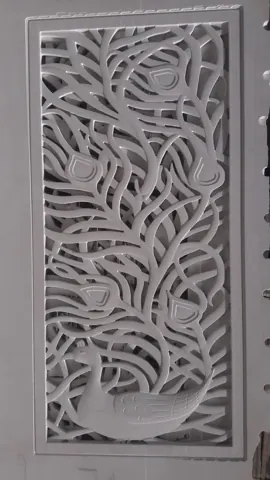 Flowing Botanical Stone Jali Panel — OS-SM-065
