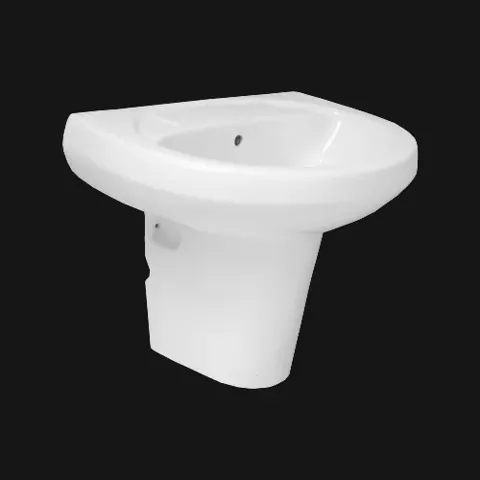 Cornet Half Pedestal Basin — OS-SW-1363