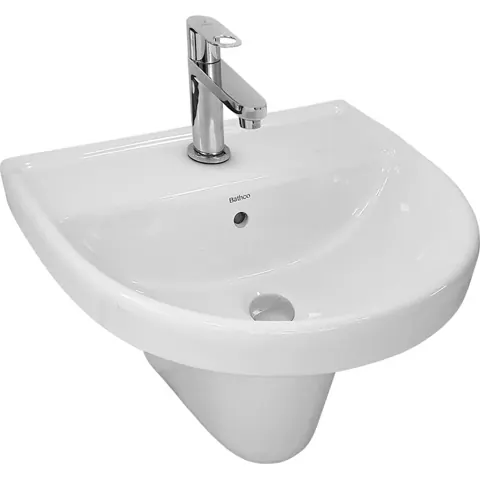 REDEN(BWB04-BHPD01) Half Pedestal Basin — OS-BS-REDEN-BWB04-BHPD01