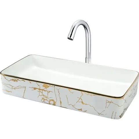 MILANO(GOLDEN-01) Designer Basin — OS-BS-MILANO-GOLDEN-01