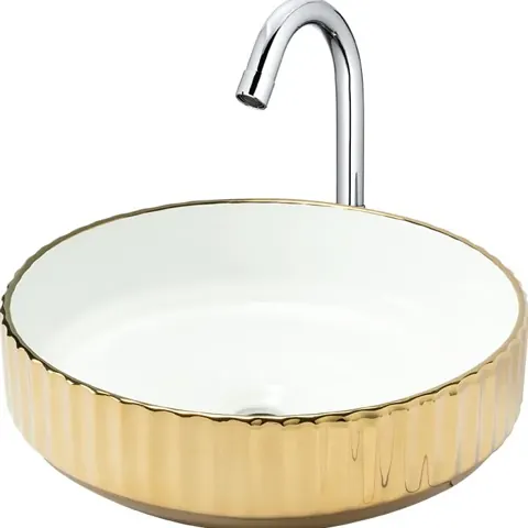 OVAL(GOLDEN-01) Designer Basin — OS-BS-OVAL-GOLDEN-01
