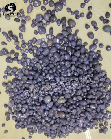 Purple Onyx Pebbles — OS-PB-023