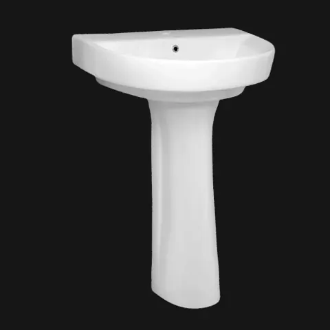 Cocoon Full Pedestal Basin — OS-SW-1315