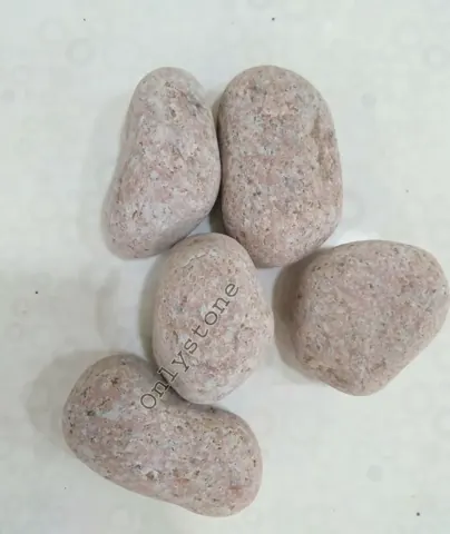 Pink Granite Pebbles — OS-PB-005