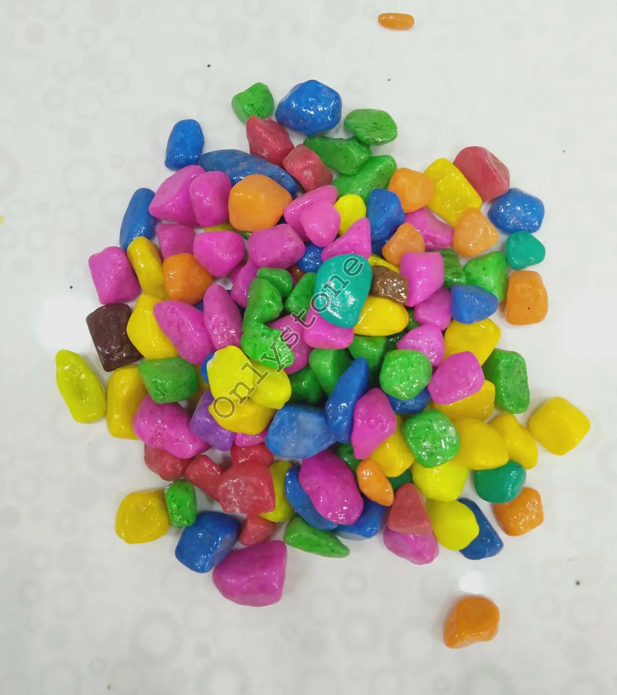 Multicolour Decorative Pebbles — OS-PB-009 Coloured & Glass Pebbles