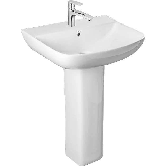 ALPHA(BWB34-BPD05) Full Pedestal Basin — OS-BS-ALPHA-BWB34-BPD05 Full Pedestal Basins