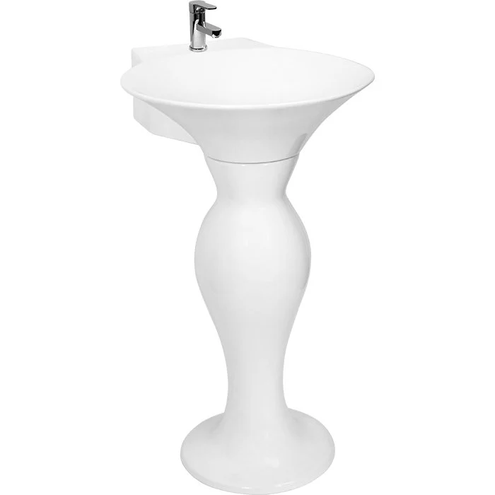 DOLPHIN(BWB24-BPD08) Full Pedestal Basin — OS-BS-DOLPHIN-BWB24-BPD08 Full Pedestal Basins