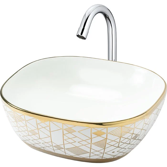 DRIP(GOLDEN-01) Designer Basin — OS-BS-DRIP-GOLDEN-01 Designer Basins