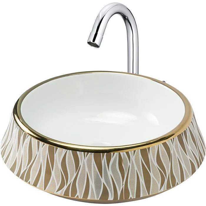 MOUNT(GOLDEN-01) Designer Basin — OS-BS-MOUNT-GOLDEN-01 Designer Basins