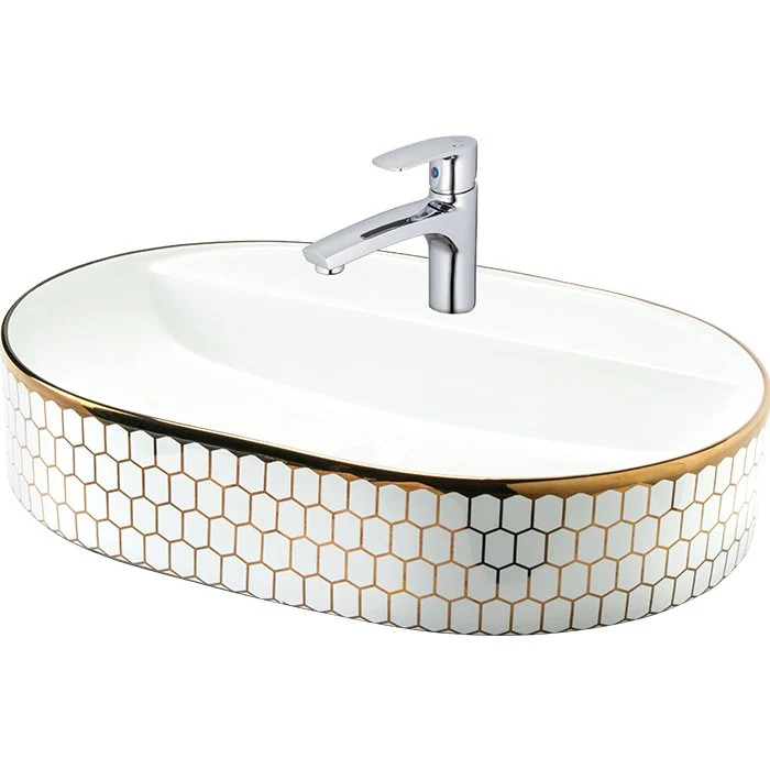 OGE(GOLDEN-01) Designer Basin — OS-BS-OGE-GOLDEN-01 Designer Basins