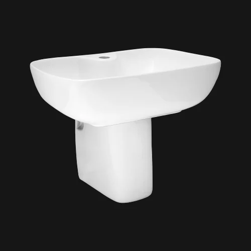 Chino Half Pedestal Basin — OS-SW-1346 Half Pedestal Basins