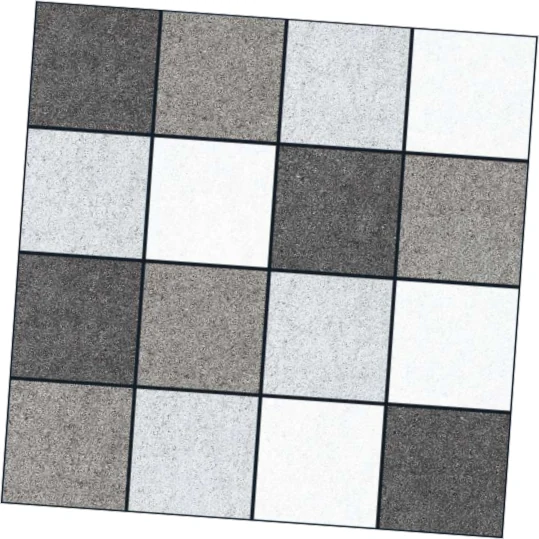 OLP SAND MULTI CHECKER — OLP SAND MULTI CHECKER Parking Tiles