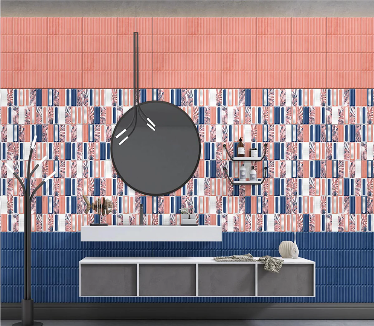 OMD CAPSULE BAYONA DECO decorative interior application illustration