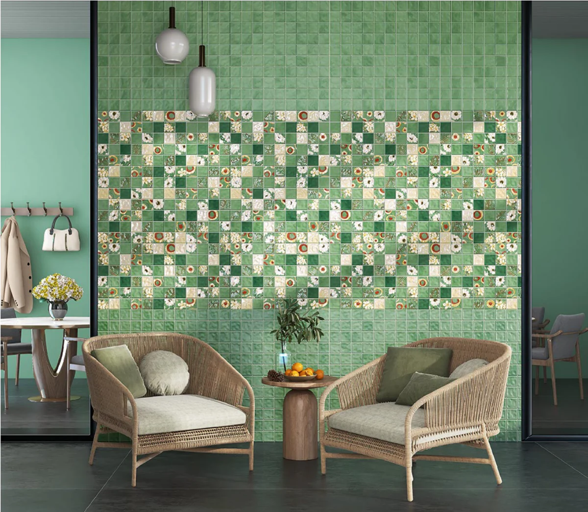 OMD LUSSO NOA DK decorative interior application illustration