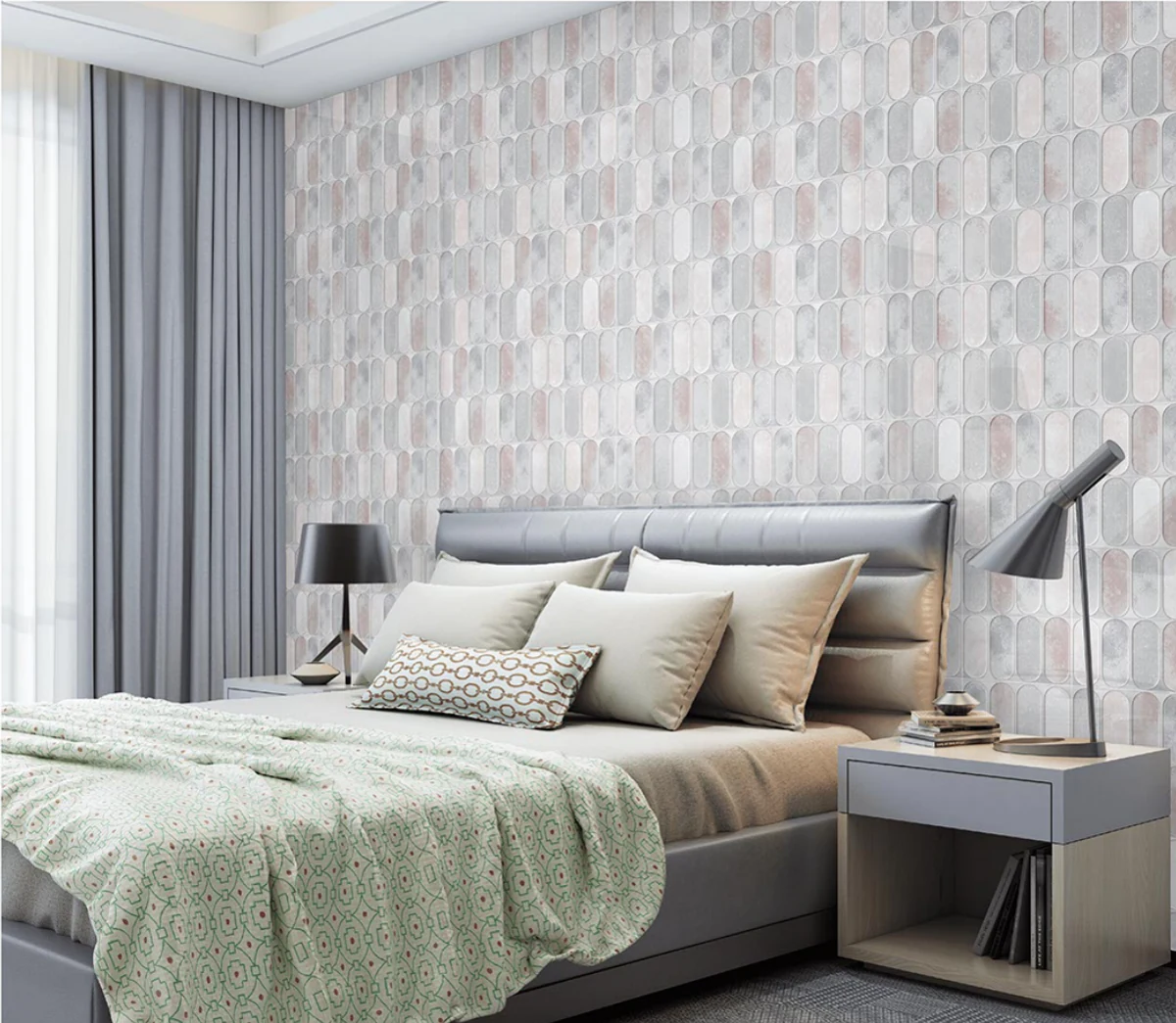 OMD OPAL CHALK decorative interior application illustration