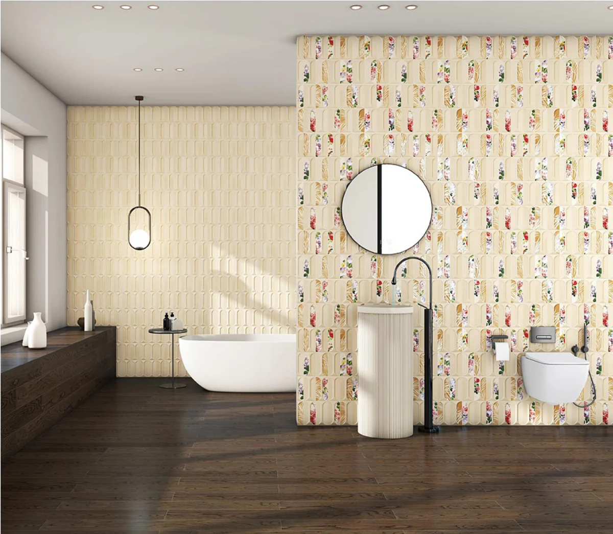 OMD OPAL PETRIS DECO decorative interior application illustration