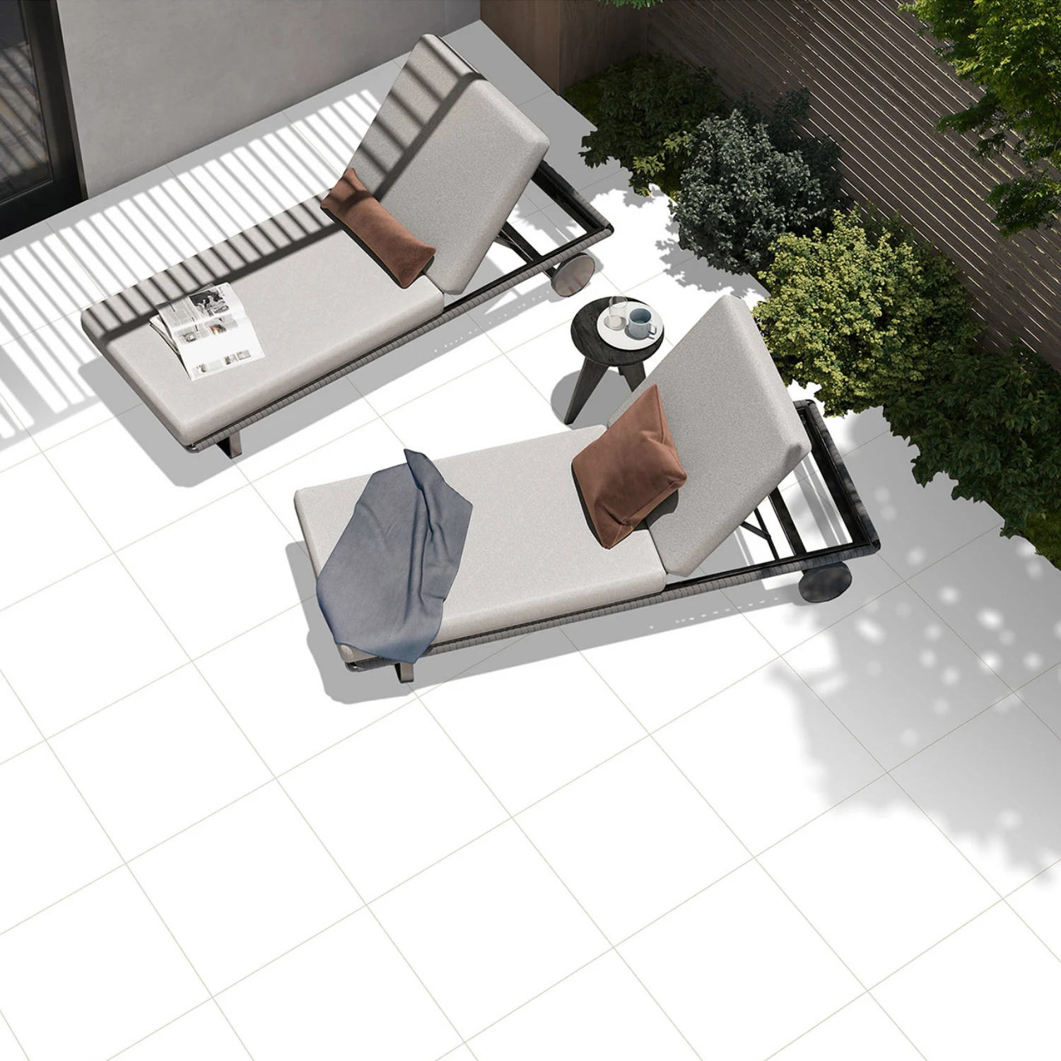 OMJ PLAIN WHITE catalogue installation illustration