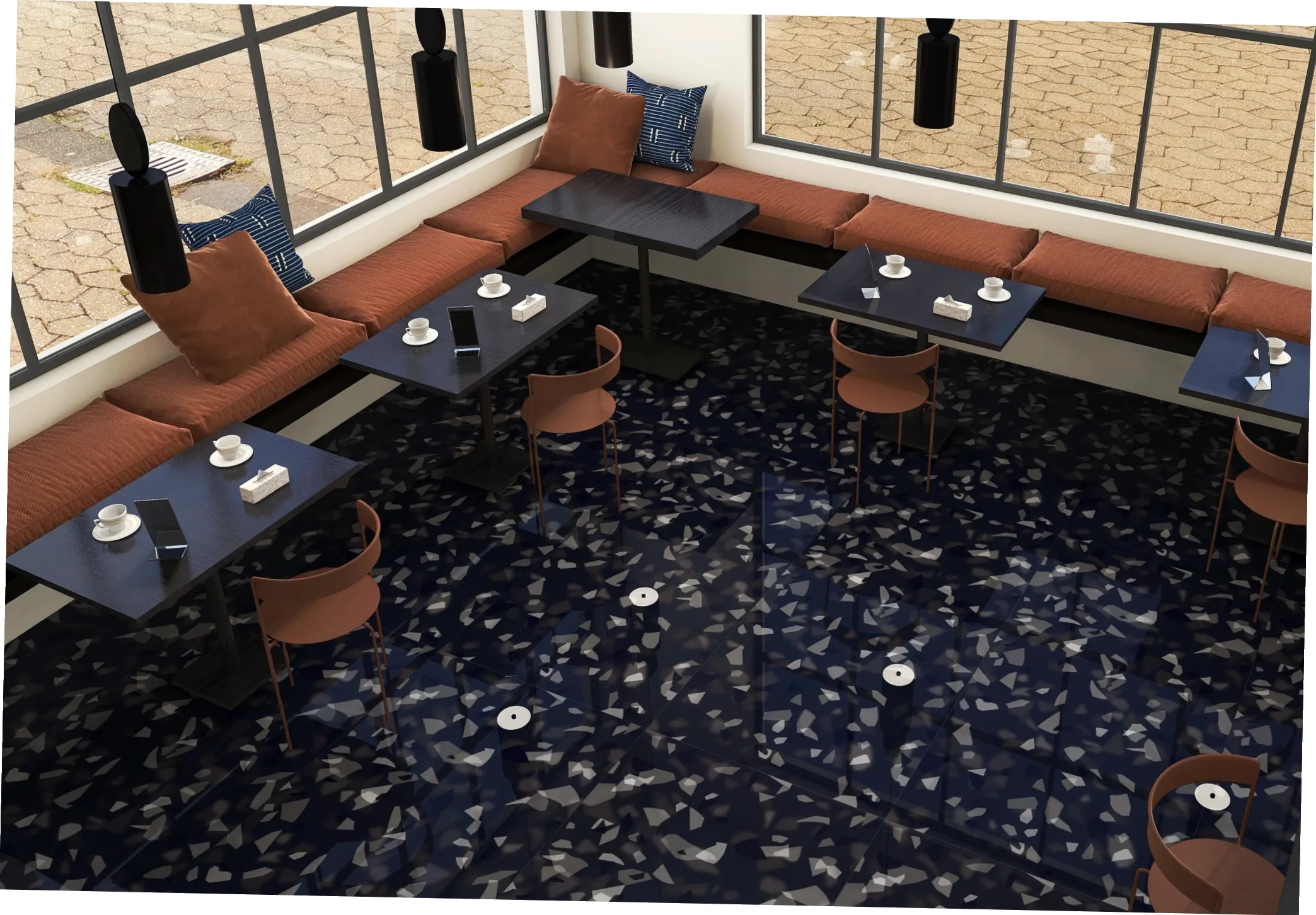OMT BLACK TERAZZO — OMT BLACK TERAZZO, view 2