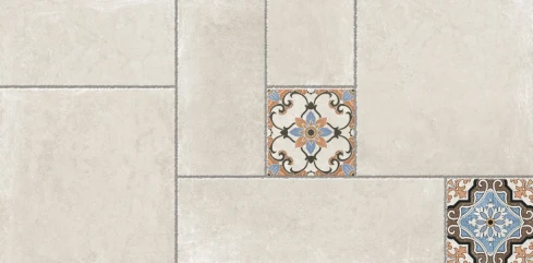 OMT ZAMORA CREMA DECOR — OMT ZAMORA CREMA DECOR Floor Tiles