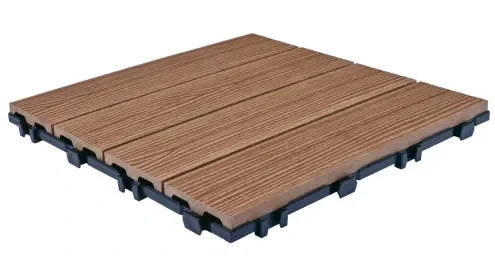 WPC Ezee Tile Decking — OS-WPC-017, view 2
